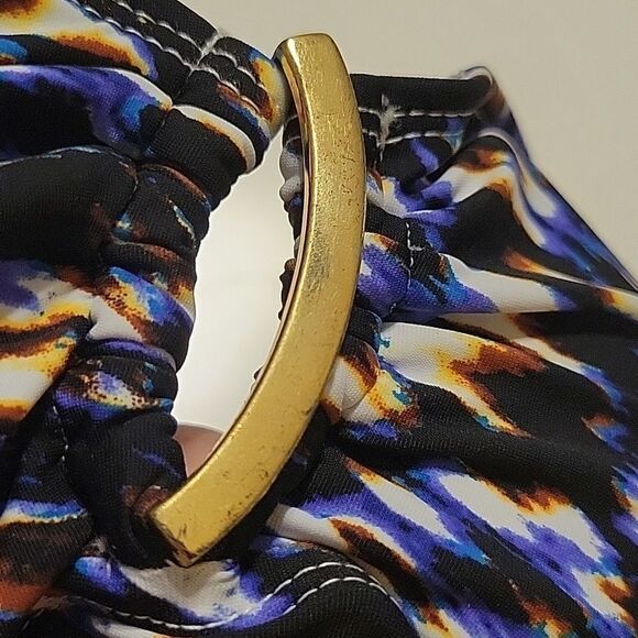 $188 SPANX REMOVEABLE STRAP CHEETAH ANIMAL PRINT ONE PIECE SWIMSUIT 8 MEDIUM NWT - Picture 7 of 16